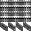 VEVOR 100PCS Oscillating Saw Blades, Quick Release Multitool Blades Kit, HCS Tool Blades for Wood Plastic Metal Nails Bolts, Compatible with Dewalt Dr