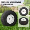 VEVOR Lawn Mower Tires with Rim, 16x6.5-8" Tubeless Tractor Tires, 2-Pack Tire and Wheel Assembly, Turf Pneumatic Tires, 3" Offset Hub, 3/4" Bushing S