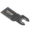 VEVOR 100PCS Oscillating Saw Blades, Quick Release Multitool Blades Kit, HCS Tool Blades for Wood Plastic Metal Nails Bolts, Compatible with Dewalt Dr