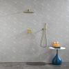 Shower System, Wall Mounted Shower Faucet Set for Bathroom with High Pressure 10" Stainless Steel Rain Shower head Handheld Shower Set, 2 Way Pressure
