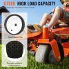 VEVOR Lawn Mower Tires with Rim, 16x6.5-8" Tubeless Tractor Tires, 2-Pack Tire and Wheel Assembly, Turf Pneumatic Tires, 3" Offset Hub, 3/4" Bushing S