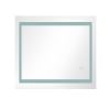LED Bathroom Mirror with Lights, 40√ó24 Inch Smart Vanity Mirrors,Lighted Wall Mounted Anti-Fog Dimmable Mirror,Adjustable White/Warm/Natural Lights(H