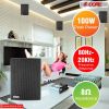5 Core Outdoor Speakers Stereo In Wall Speaker Pair 100W Peak Passive Outside Surface Mount Wired Waterproof Patio House Garage Indoor Exterior Audio