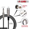 5 Core Mic Karaoke Dynamic Handheld XLR Microphone for Professional Vocal Recording Live Stage Singing Music Neodymium 1/4 Corded Wired Micr√≥fono - N